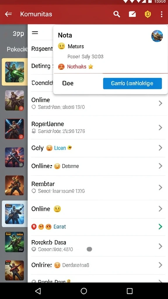Grafis yang memukau dan interaktif.