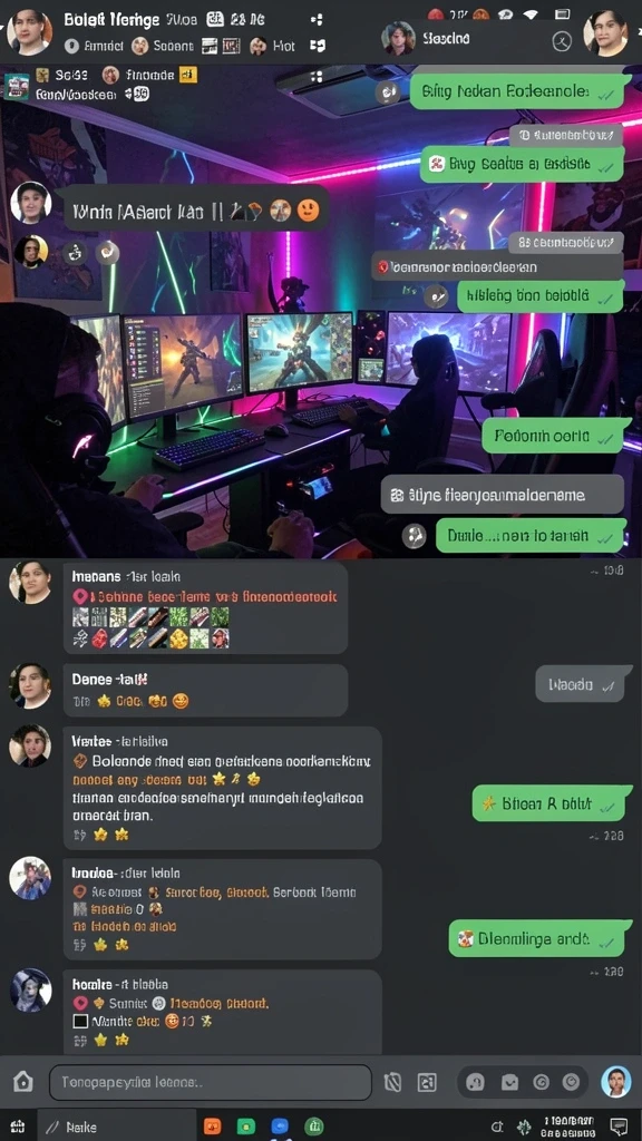 Momen seru saat bermain secara multiplayer.