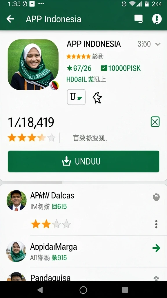 Tampilan antarmuka yang menarik dan mudah digunakan.