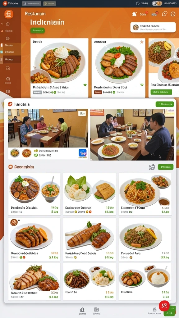 Tampilan karakter utama dalam aksi menantang.
