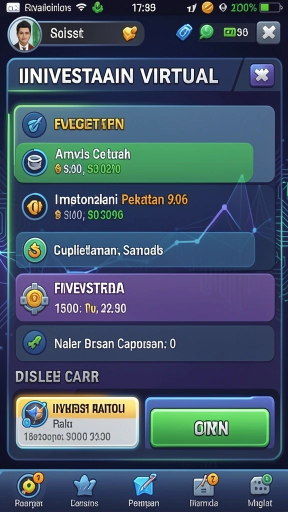 Pengalaman bermain yang interaktif dan seru.