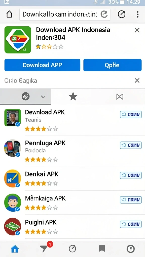 Tampilan antarmuka yang user-friendly dan menarik.