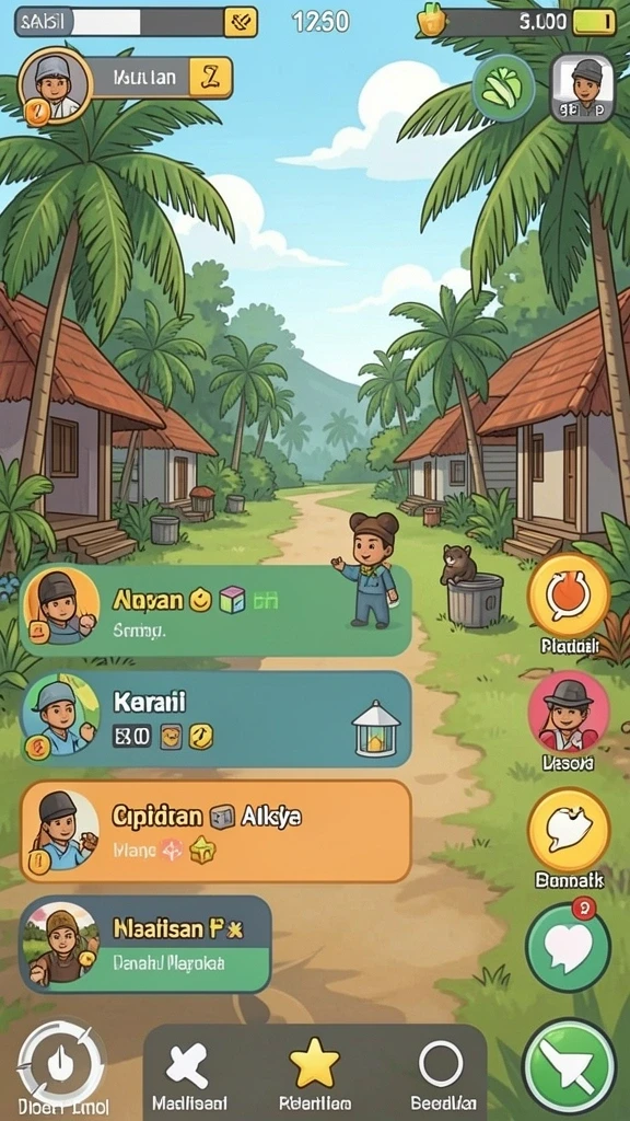 Tangkapan layar menampilkan mode multiplayer yang kompetitif.