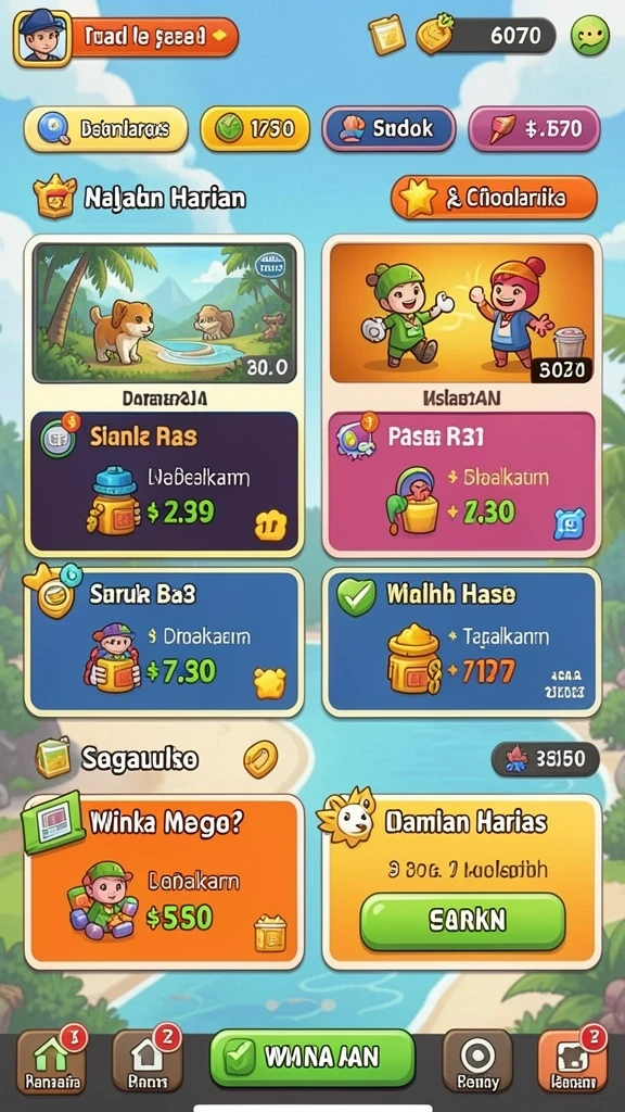 Gambaran item unik yang bisa didapatkan dalam permainan.