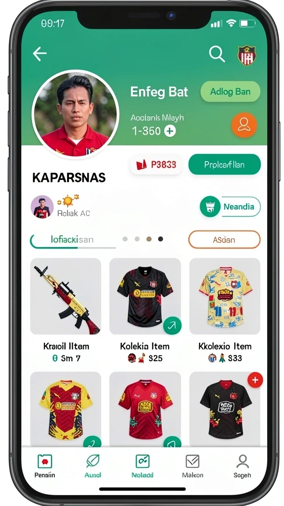 Tampilan permainan yang menarik dan intuitif.