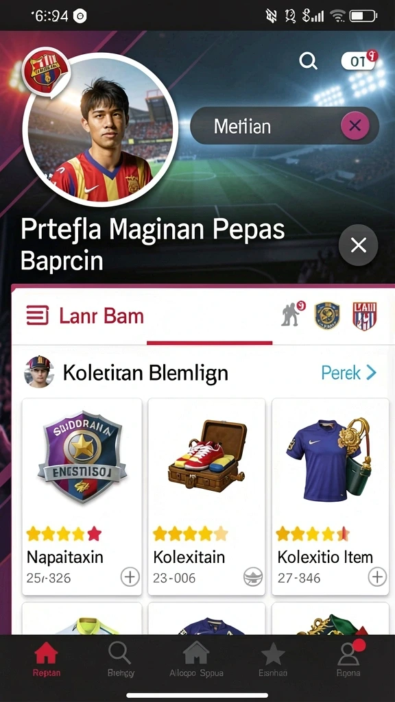 Tampilan grafis yang memukau dan berwarna.