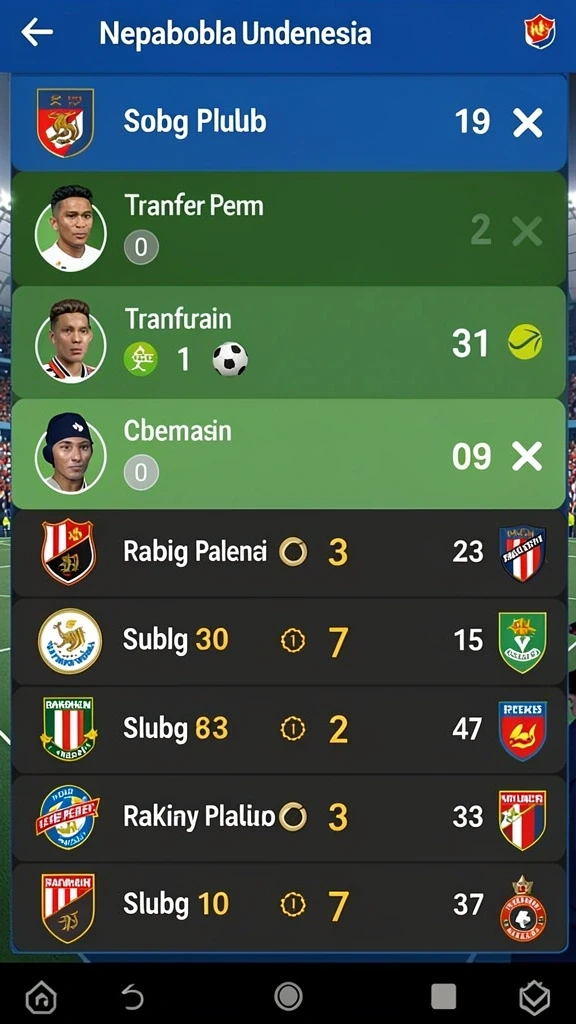 Tantangan level yang semakin meningkat.