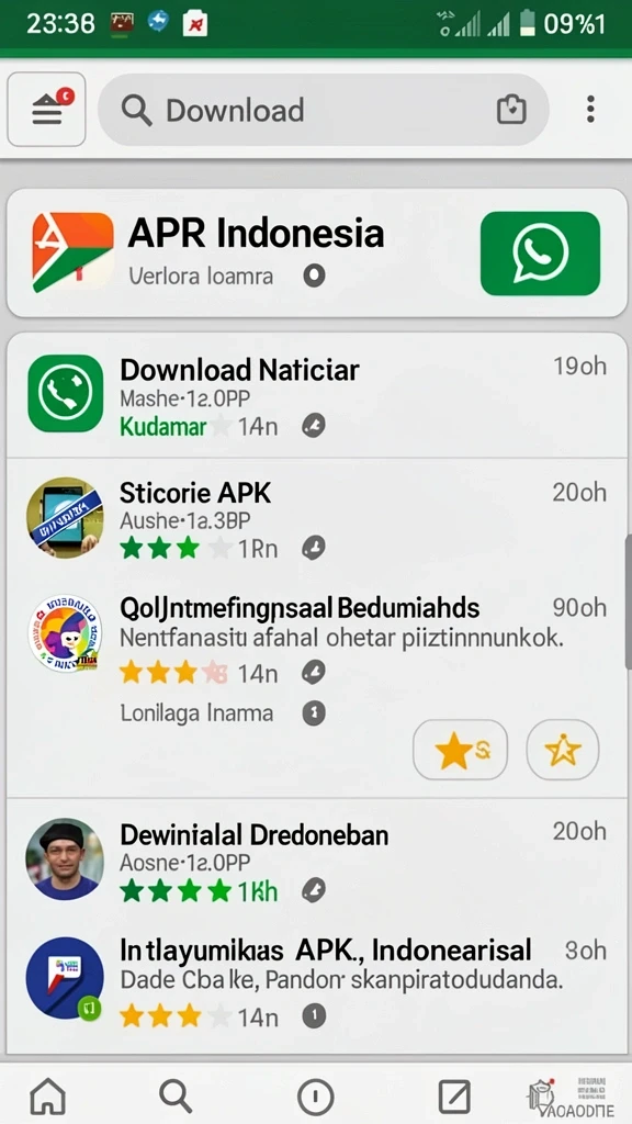 Tampilan antarmuka yang menarik dan mudah digunakan.