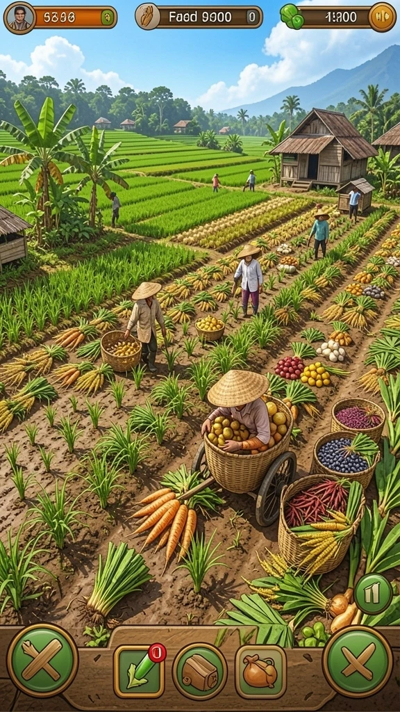 Tampilan awal yang menarik dan mudah dinavigasi.
