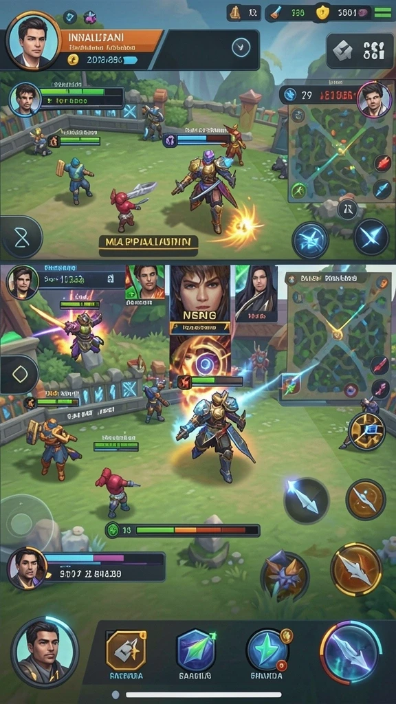 Tangkapan layar menunjukkan leaderboard dengan peringkat pemain.