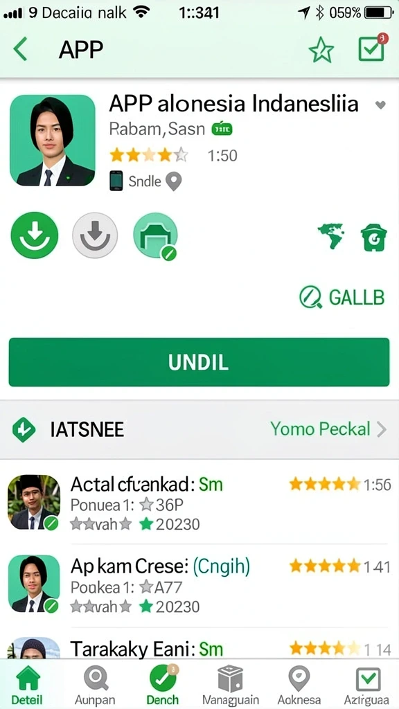 Gambar suasana permainan di level menengah.