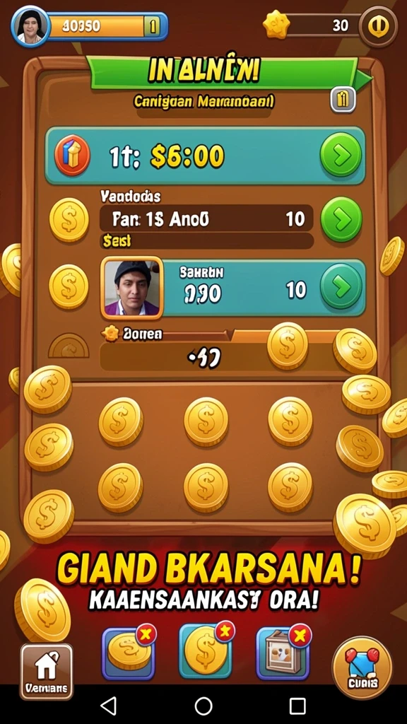 Momen seru saat menyusun kata di level tinggi.