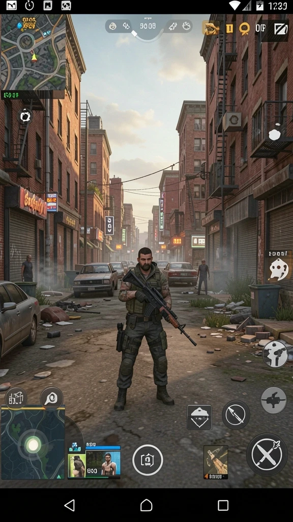 Screenshot memperlihatkan pemandangan indah dari level terbaru.