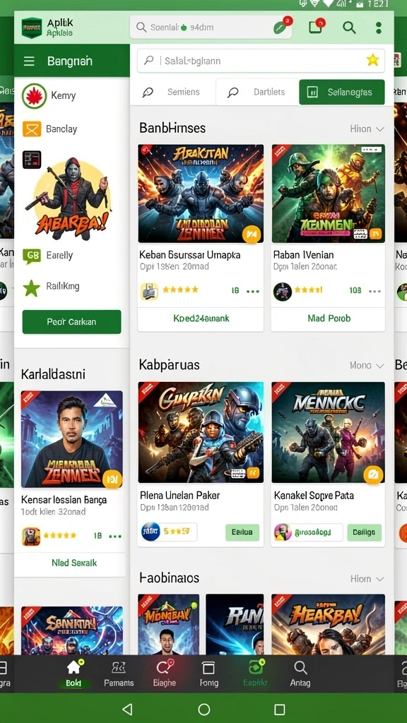 Tampilan utama HOKIGAME yang menarik dan user-friendly.