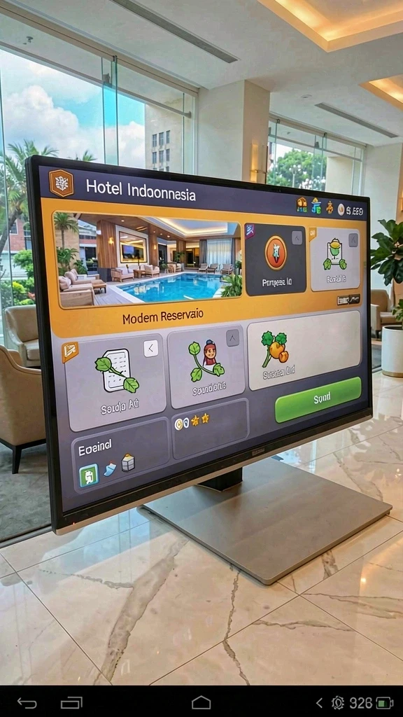 Tampilan antarmuka yang menarik dan user-friendly.