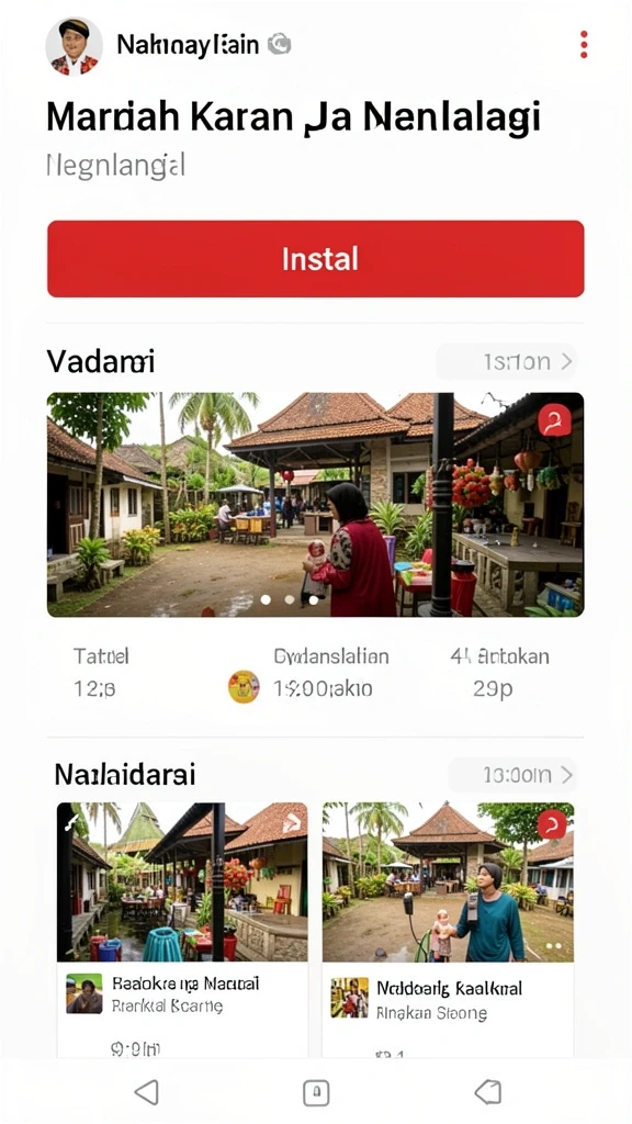 Tampilan antarmuka yang ramah pengguna dan menarik.