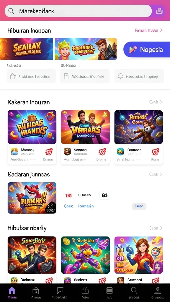 Berbagai karakter unik untuk dipilih dan dimainkan.