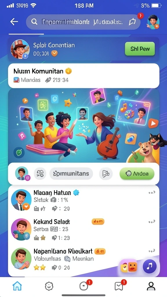 Screenshot menunjukkan grafis yang memukau di JIN69.