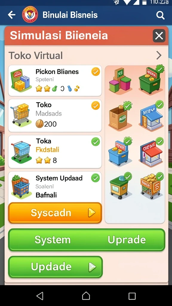 Tangkapan layar menampilkan gameplay yang seru dan interaktif.