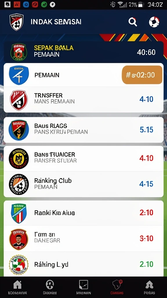 Tampilan antarmuka yang intuitif dan menarik.