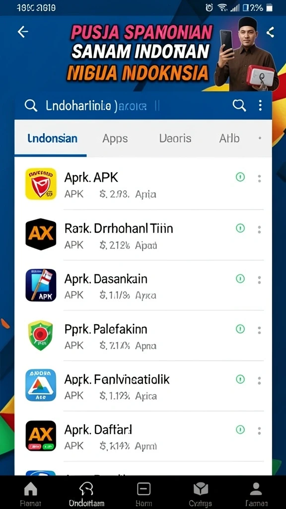 Beragam tema permainan yang menarik.