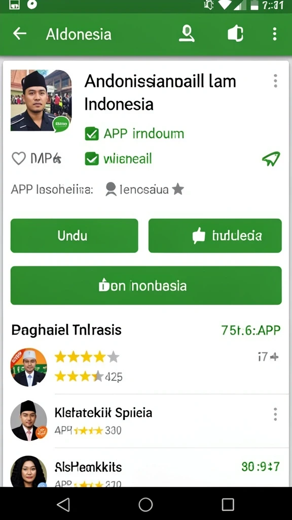 Tampilan antarmuka yang intuitif dan menarik.