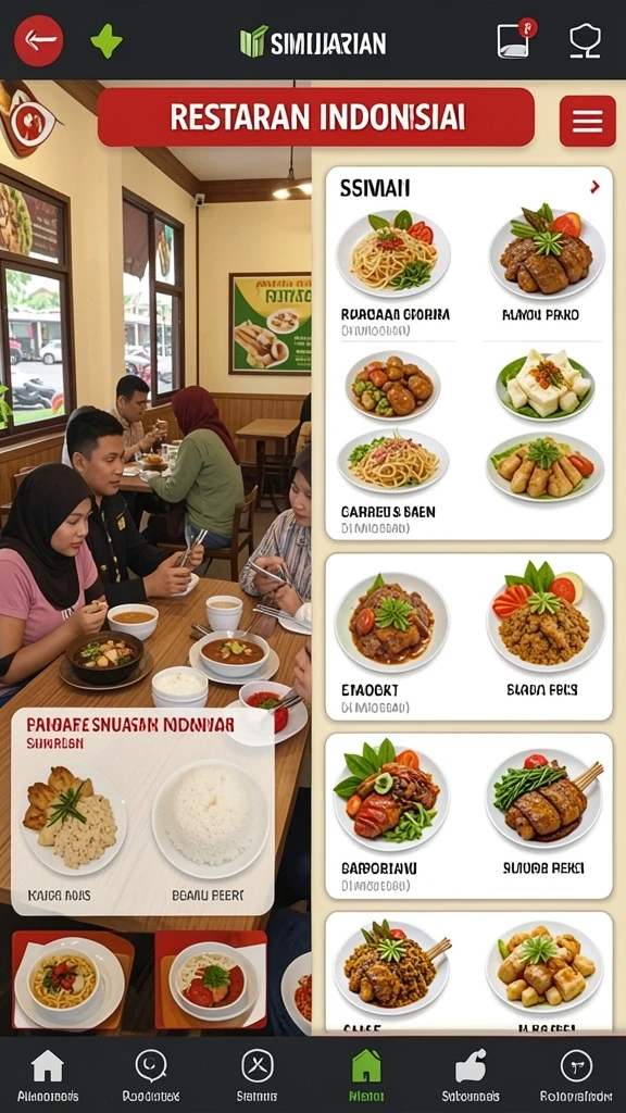 Tampilan awal RAJABOTAK dengan grafis yang menawan.