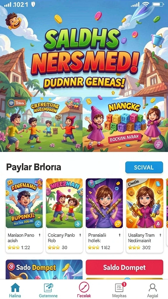 Mode multiplayer yang menghadirkan keseruan berkompetisi.