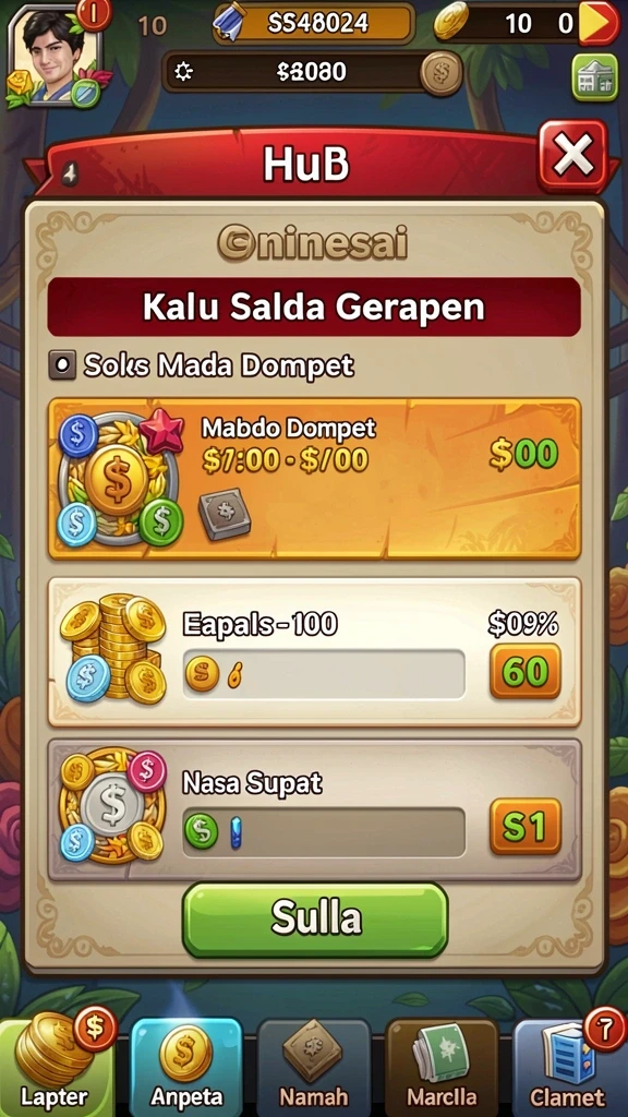 Fitur interaktif yang memungkinkan komunikasi antar pemain.