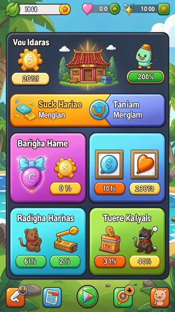 Tampilan antarmuka yang user-friendly.