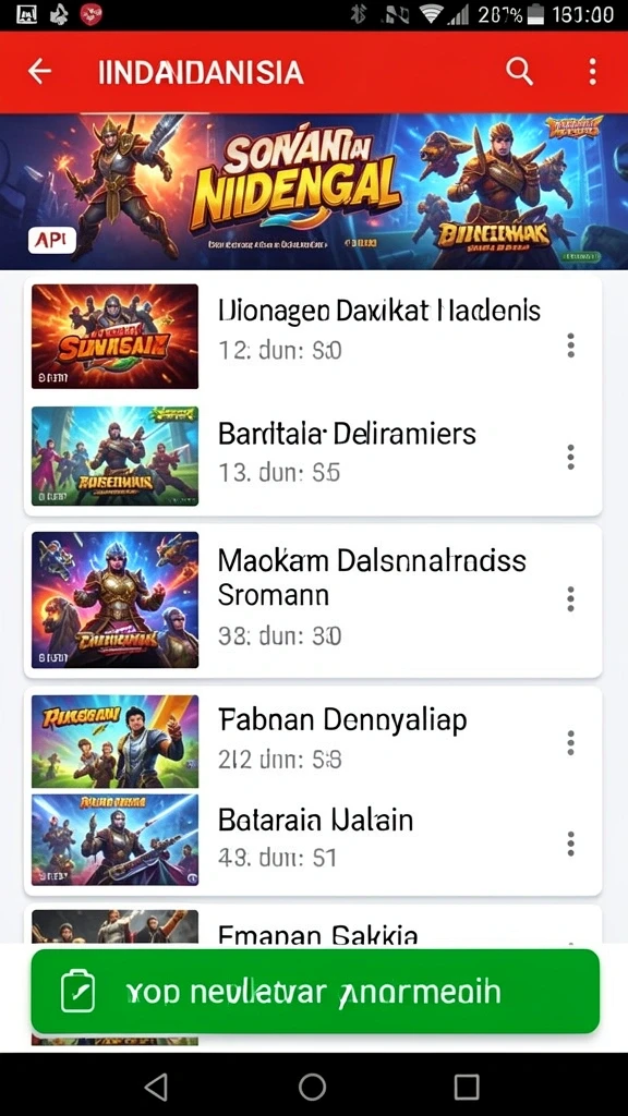 Berbagai karakter unik yang bisa dipilih.