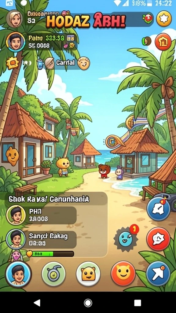 Level menantang yang membuat adrenalin meningkat.