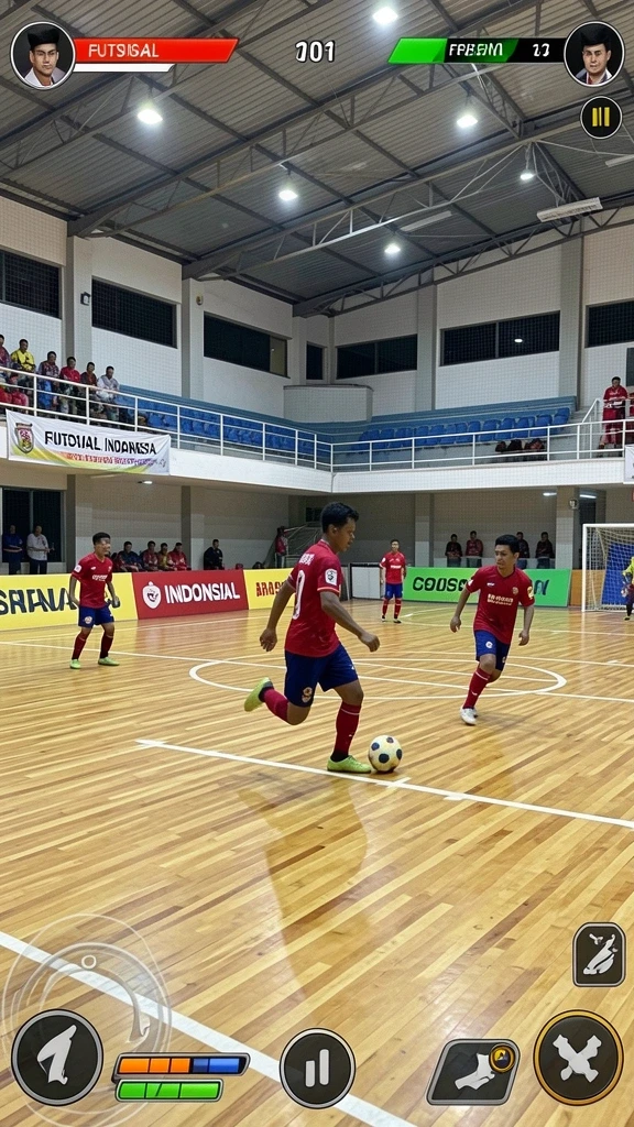 Grafis yang memukau dengan detail tinggi.