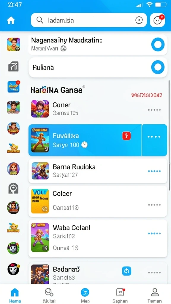 Tampilan antarmuka yang menarik dan intuitif.