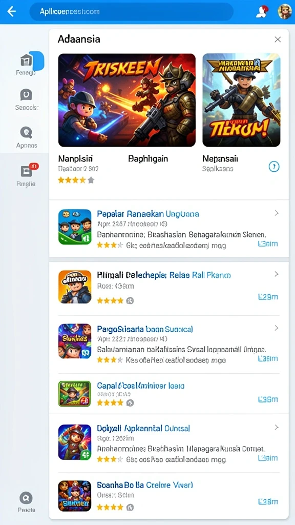 Tampilan permainan slot yang menarik dan mudah dinavigasi.
