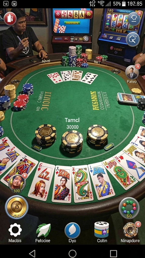 Tampilan awal game yang menarik dan intuitif.