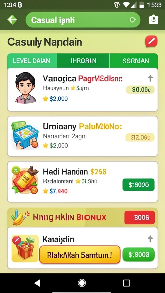 Fitur bonus harian yang menggiurkan untuk meningkatkan kemenangan.