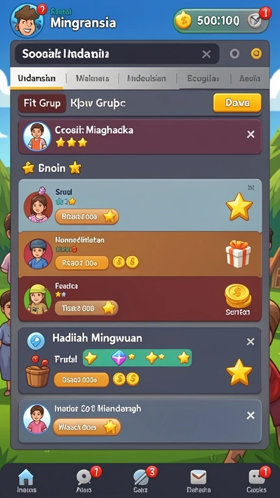 Kompetisi seru antar pemain SPINGILA.