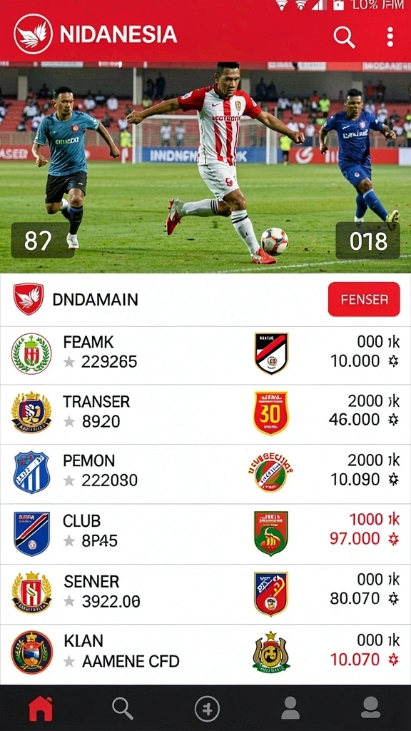 Screenshot menunjukkan antarmuka permainan yang menarik.