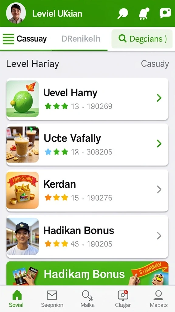 Screenshot menampilkan momen seru saat bermain dengan teman.