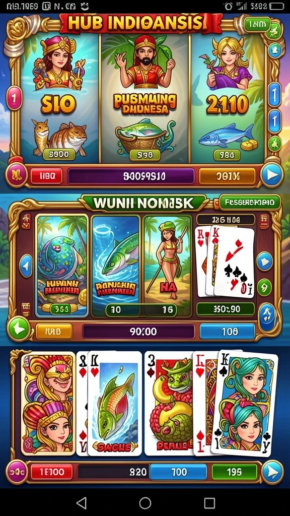 Screenshot aplikasi TALAS89 menunjukkan grafis yang mengagumkan.