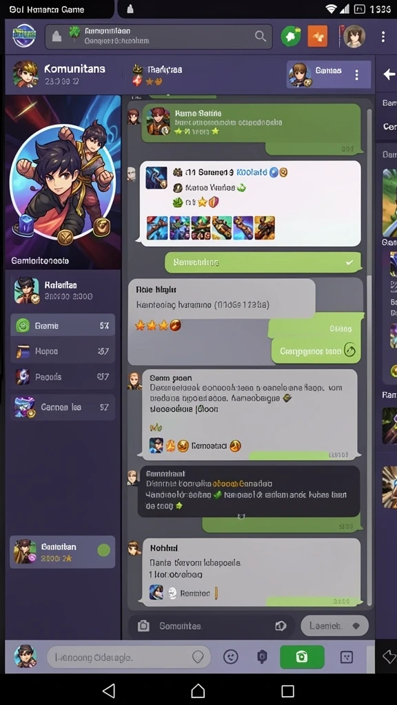 Mode multiplayer TEMPOTOTO untuk bermain bersama teman.