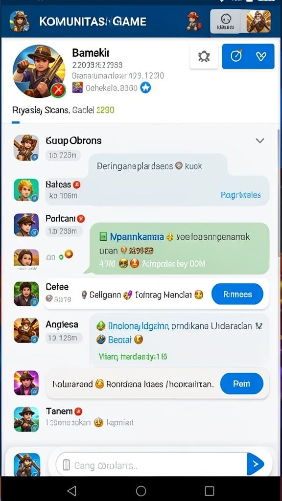 Tampilan antarmuka ULARTOTO yang intuitif.
