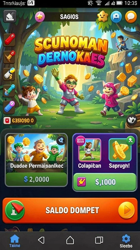 Karakter kustomisasi yang beragam dan unik.