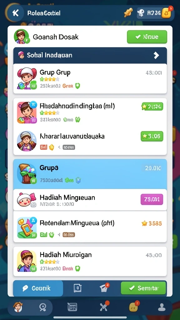 Tampilan antarmuka yang intuitif dan mudah digunakan.