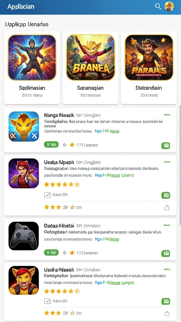 Tampilan antarmuka yang intuitif dan user-friendly.