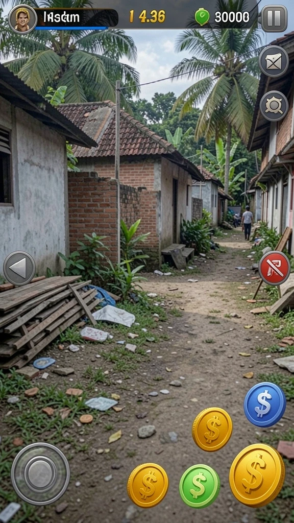 Karakter beragam dengan opsi kustomisasi menarik.